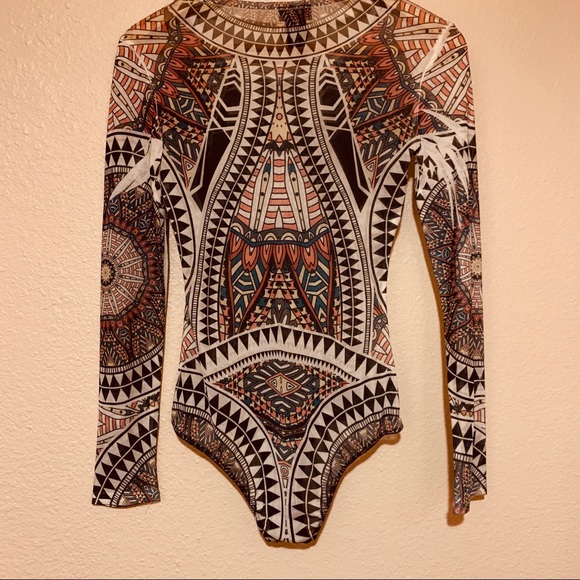 Rue21 Tops - 🌻  BEAUTIFUL SHEER BODY SUIT 🌻